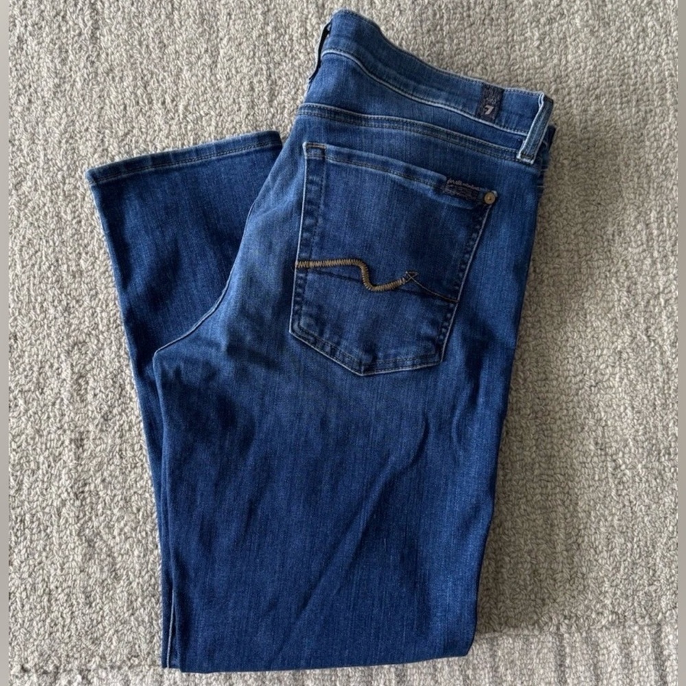 7 for all mankind Josefina skinny boyfriend jeans size 32